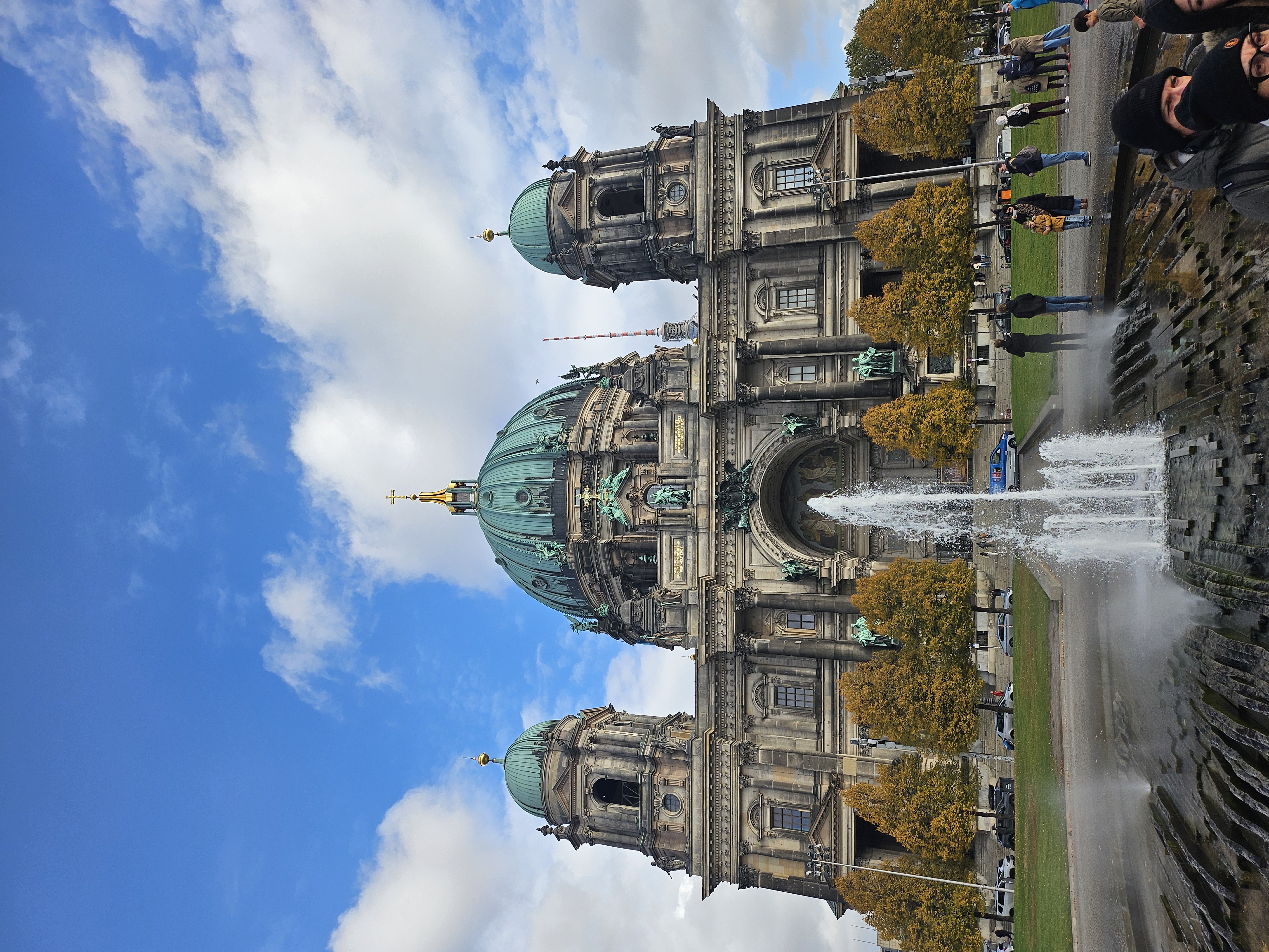 Soaring neoclassical Berlin Cathedral (Berliner Dom) on Museum Island